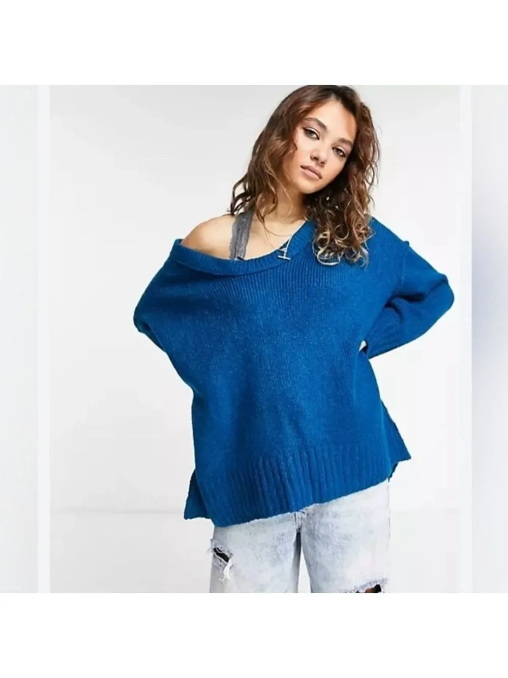 Free People Teddy Sweater Tunic